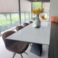 Livia Condo Residence | Product Seen: [Elona Extendable Dining Table – W1600/1980/2360 (Ceramic) & Esther Lounger / Halved-Arm Chair]